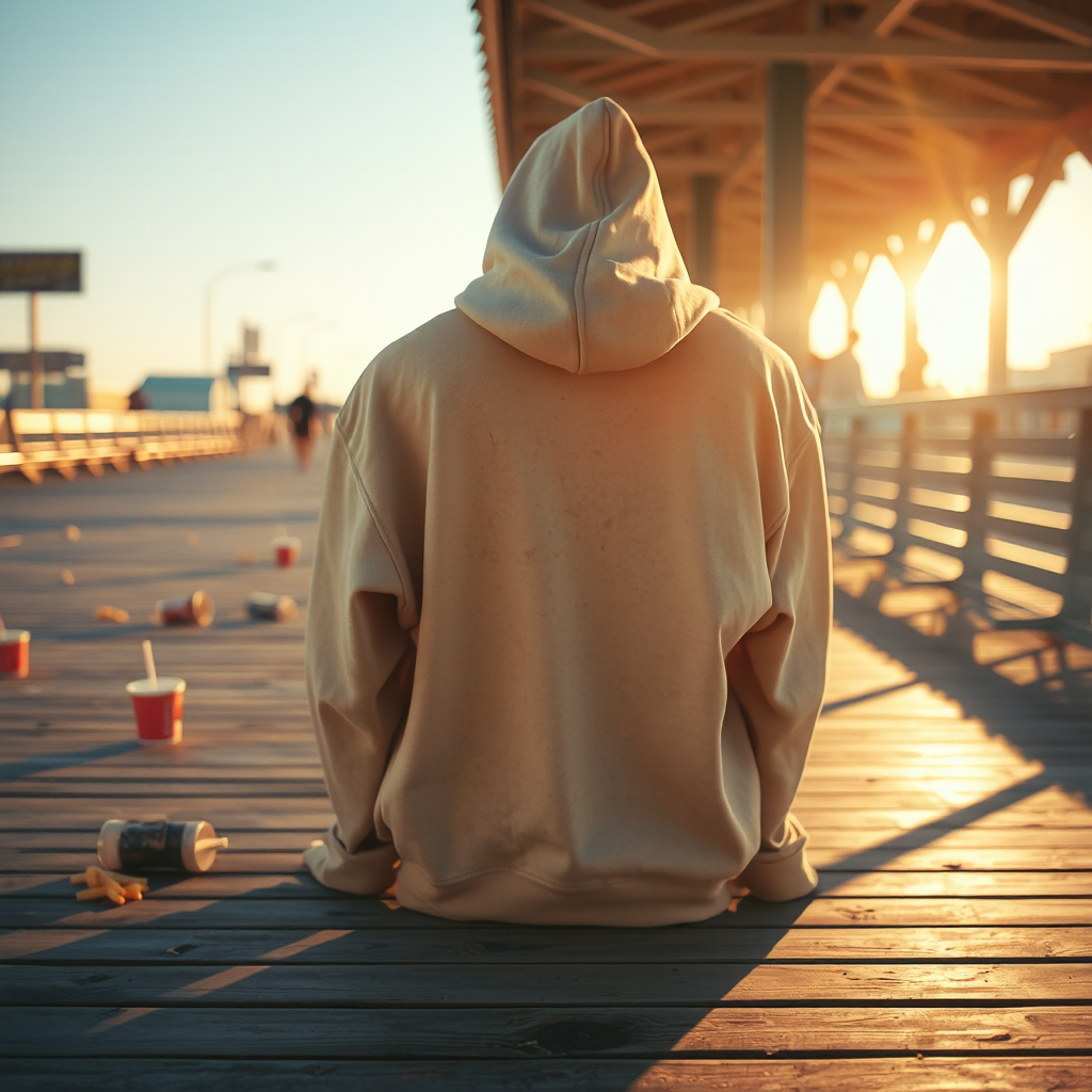 Sunburn on My Hoodie