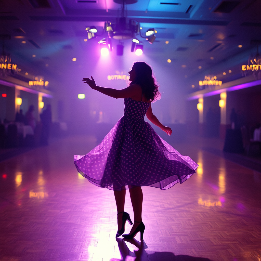 Prom in Indigo