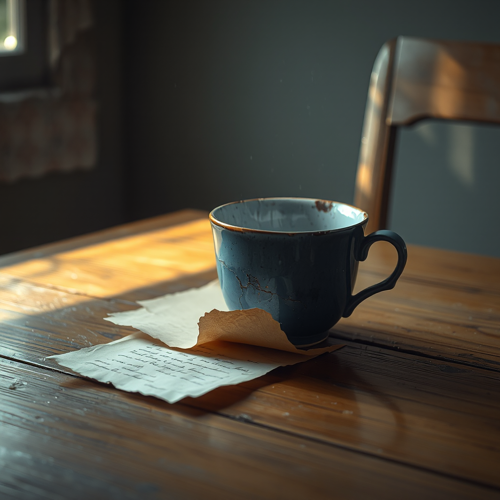 Under the Chipped Blue Teacup