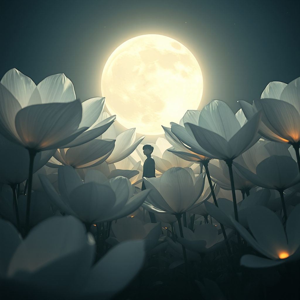 Moonlit Petals