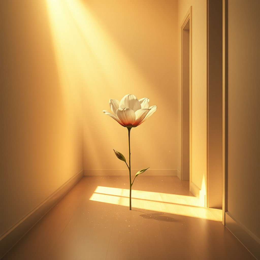 Golden Light on Quiet Skin
