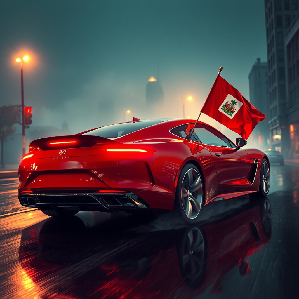 Red Lights, Red Mercedes
