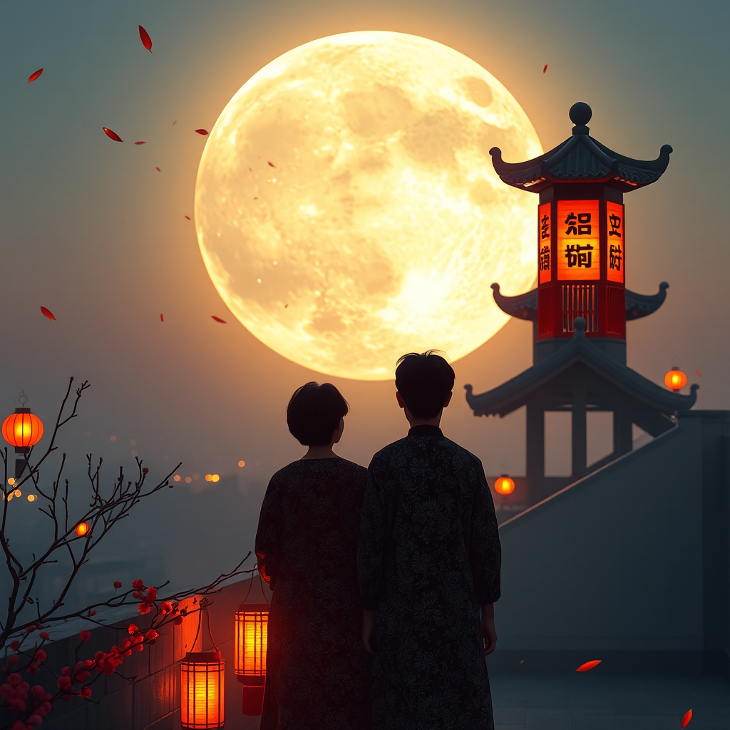 Mid-Autumn Moon Blessings