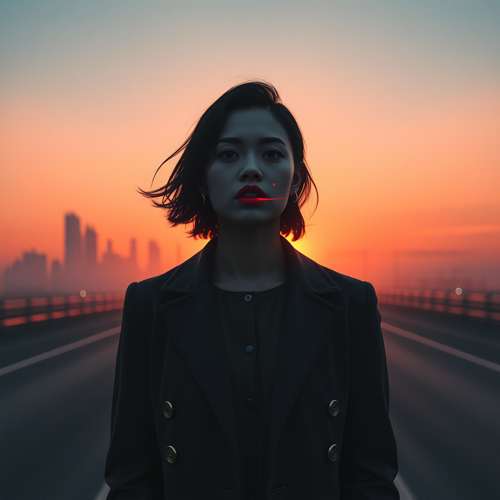 Lipstick on the Goodbye