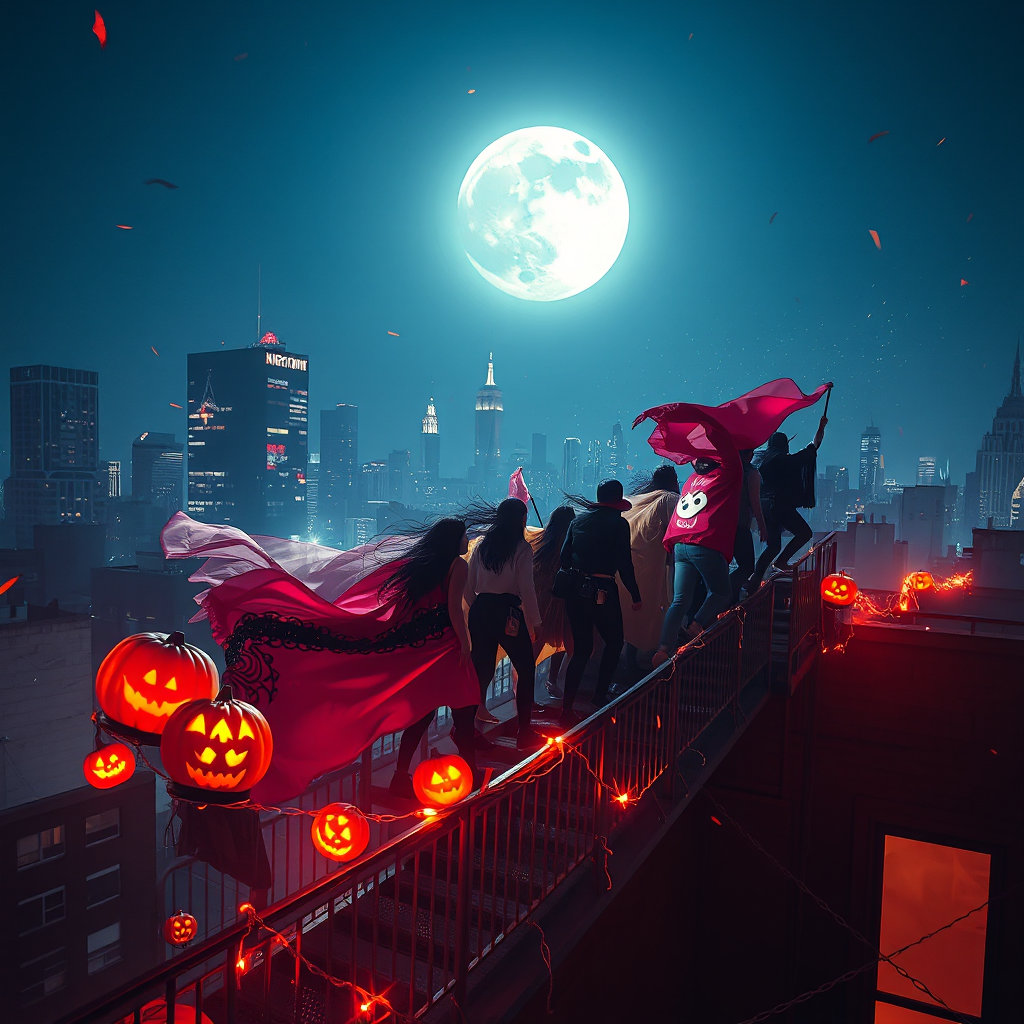 Moonlit Mayhem on Pumpkin Street