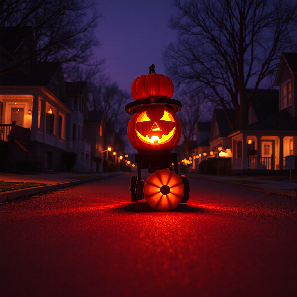 Pumpkin Lantern Midnight Groove