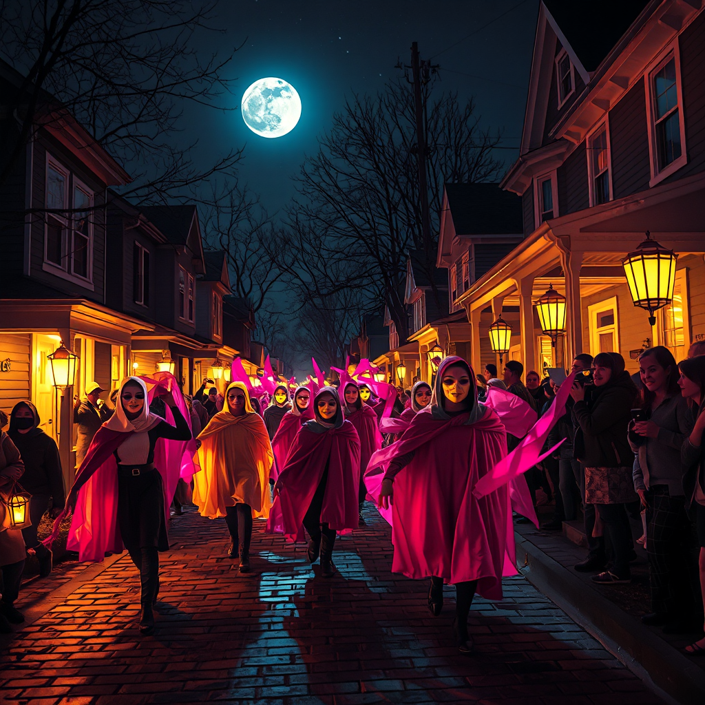 Midnight Masquerade on Maple Street