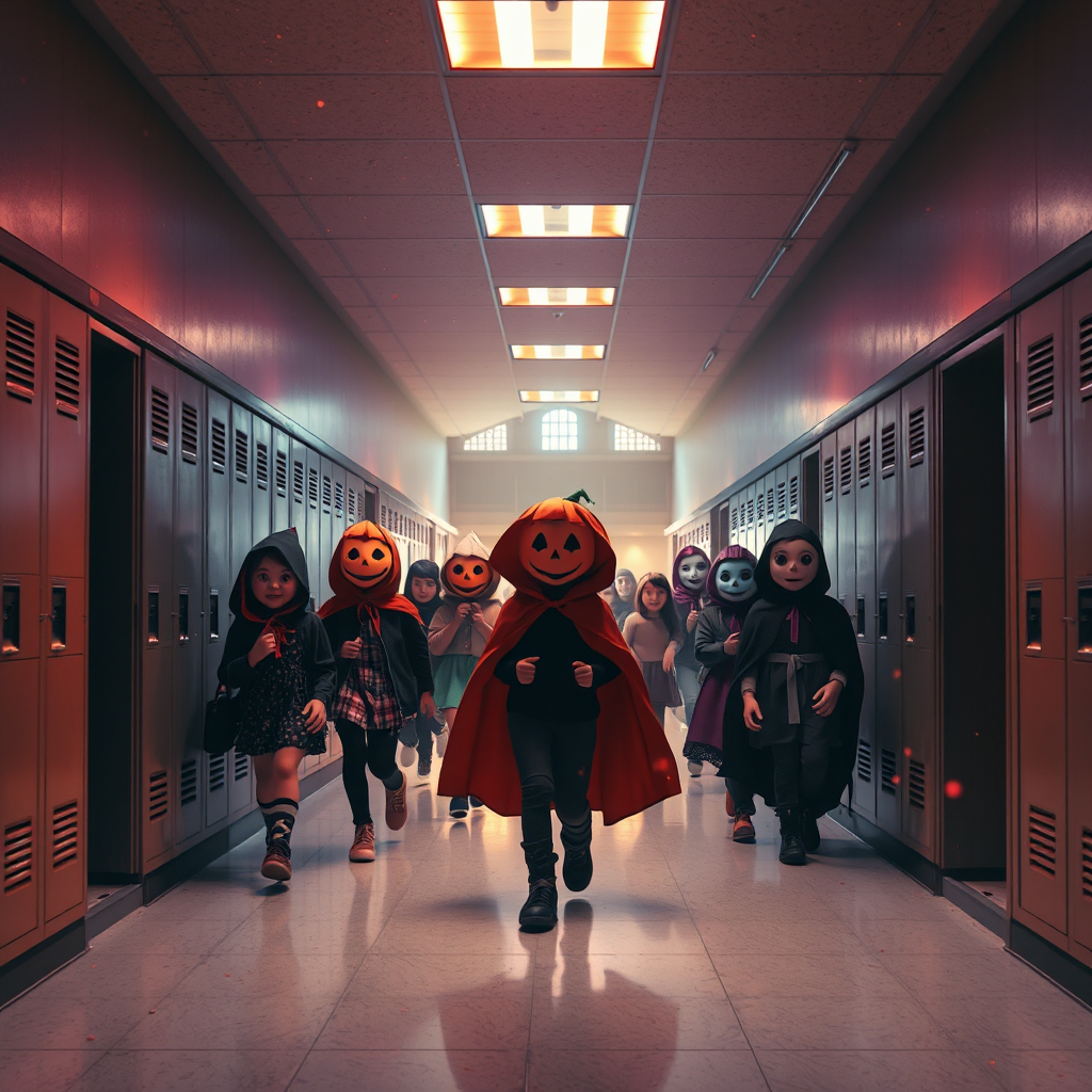 Midnight Hallway Parade