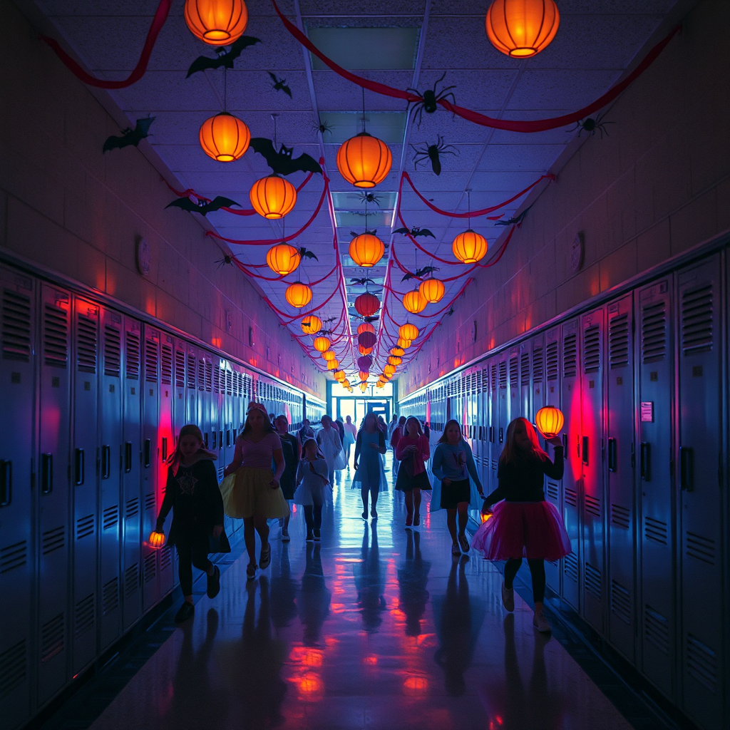 Midnight Hallway Parade