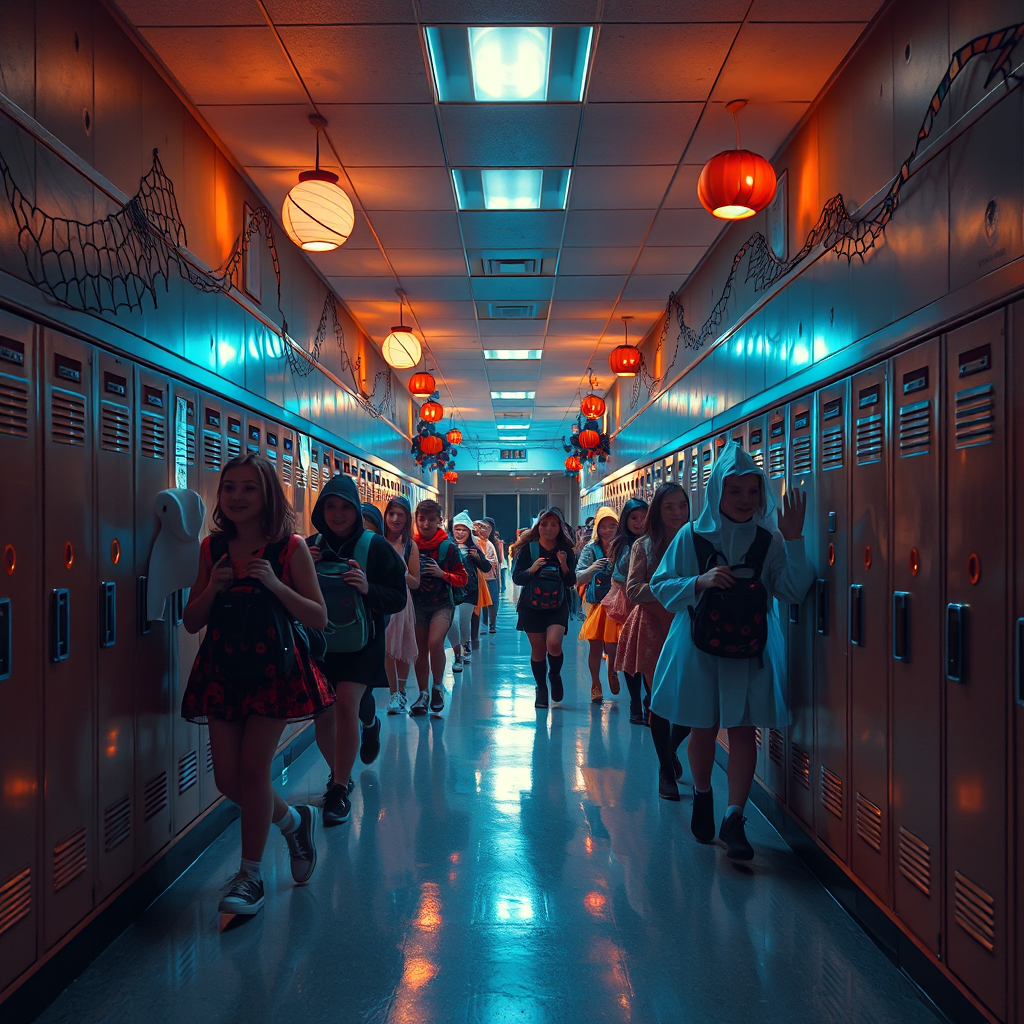 Midnight Hallway Parade