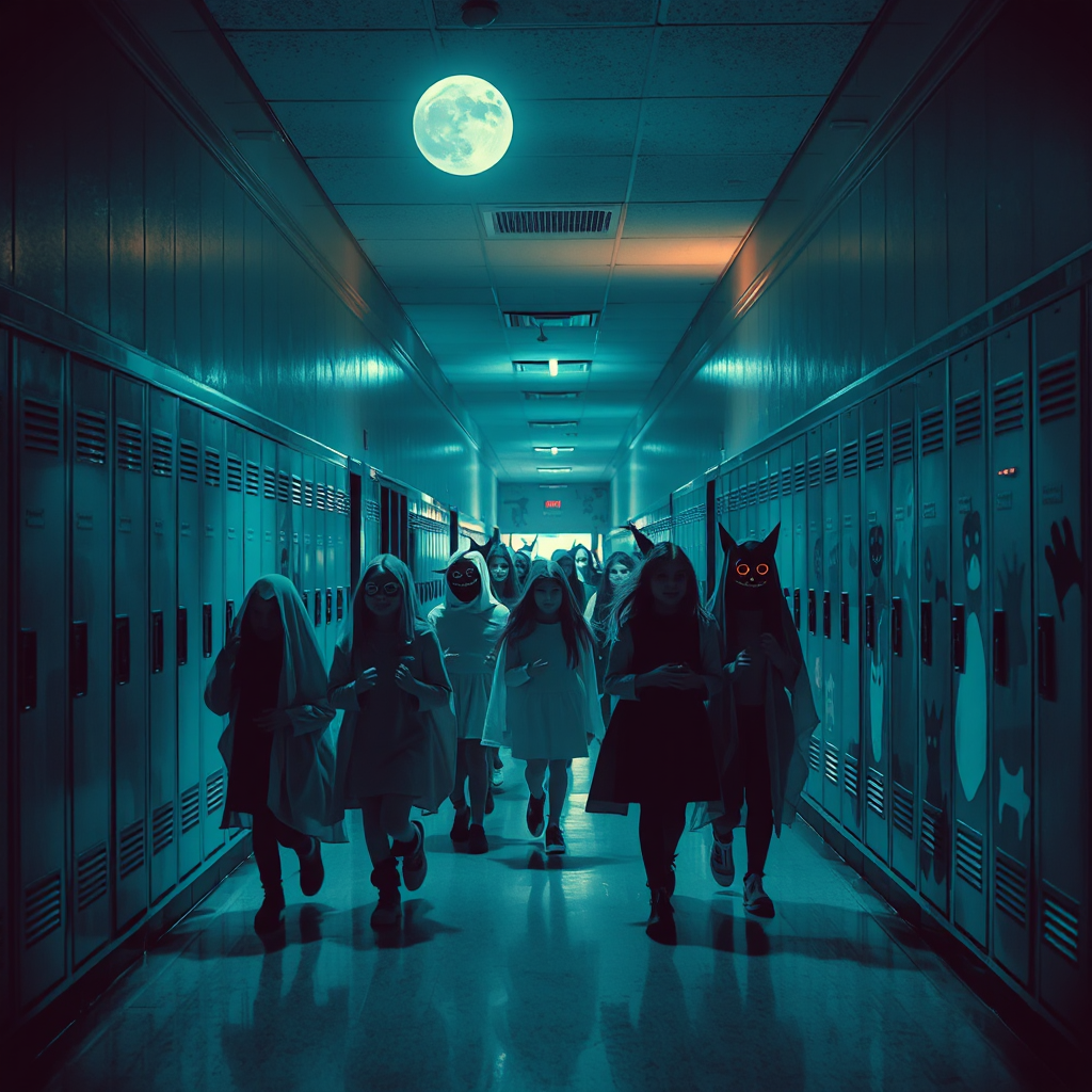 Midnight Hallway Parade