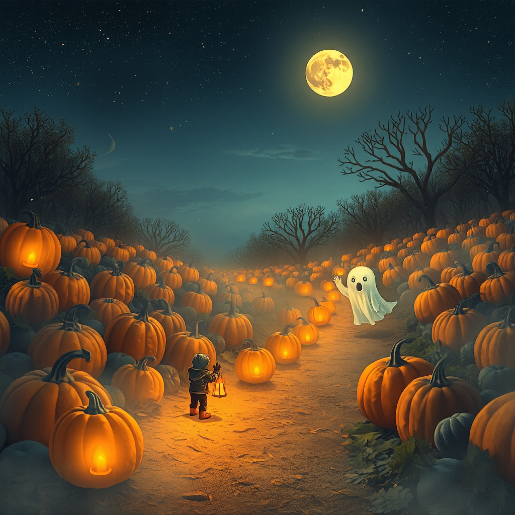 Moonlit Pumpkin Parade
