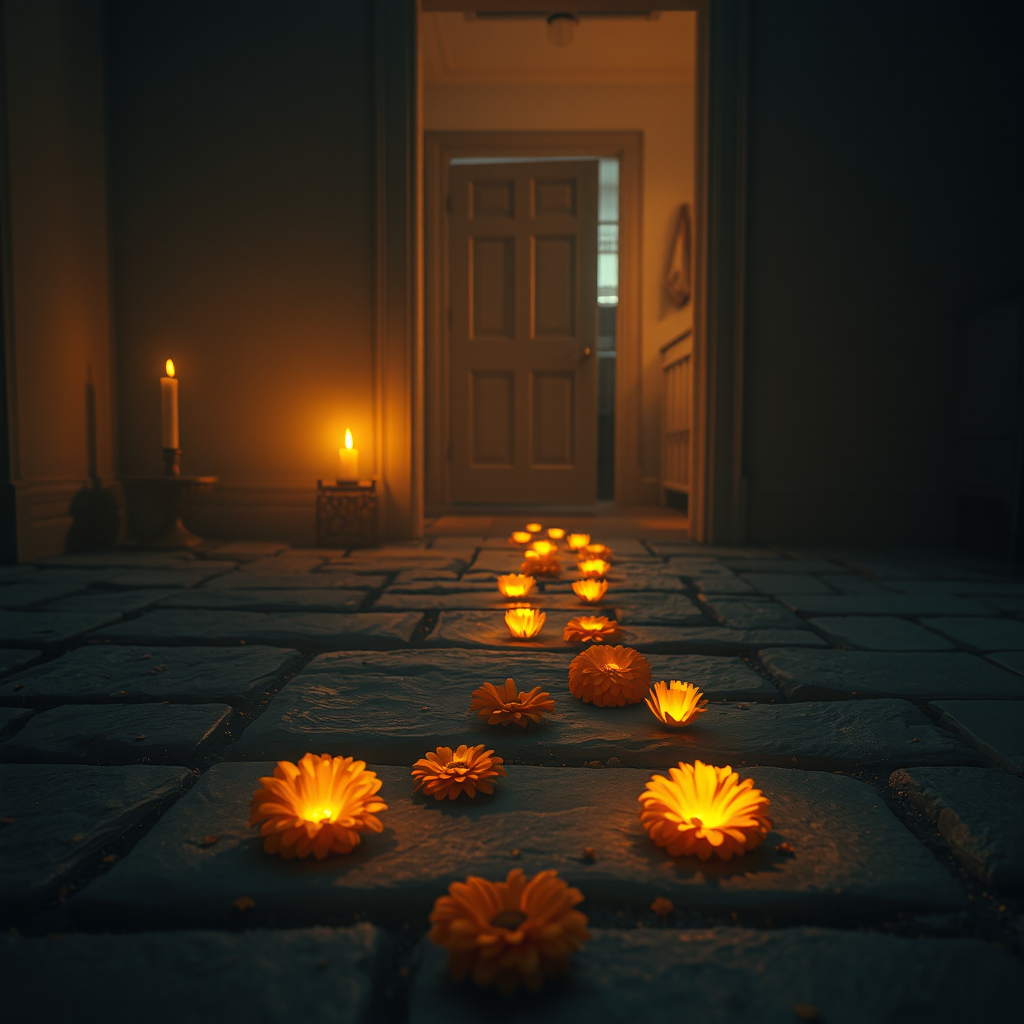 Marigold Lights for the Returning Souls