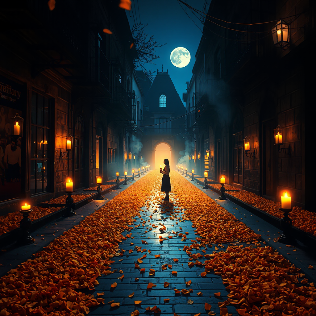 Marigolds on Midnight Streets