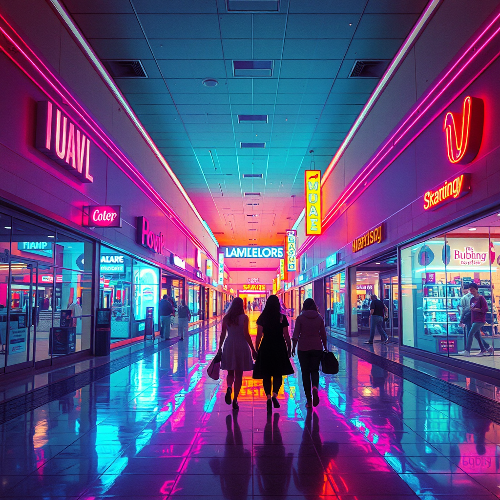 Neon Mall Escapes