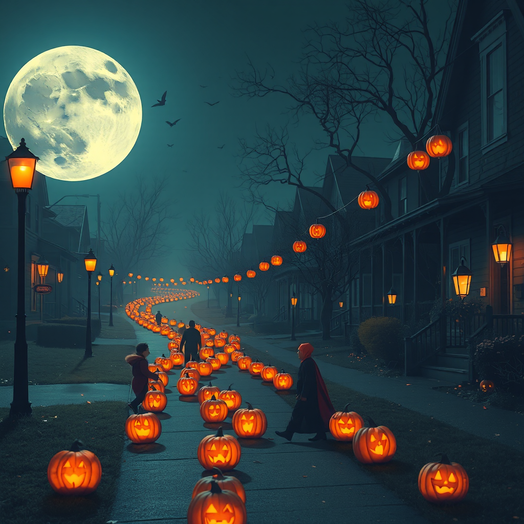 Moonlit Pumpkin Parade