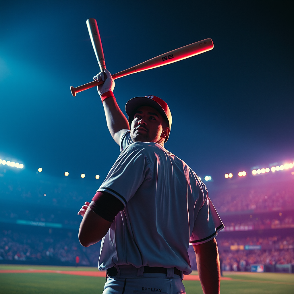 Neon Bat Flip Anthem