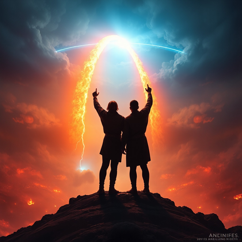 Fire Above the Final Horizon
