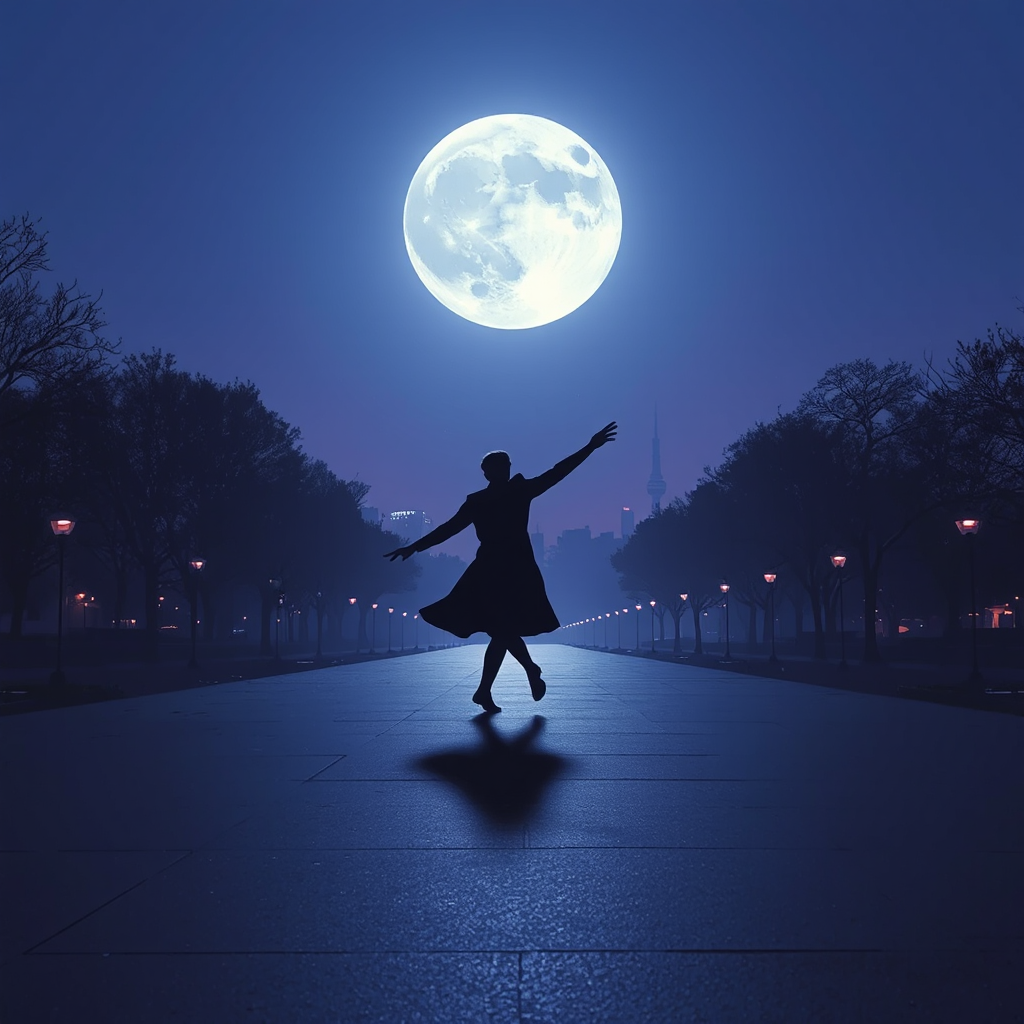 Dancing Alone Beneath the Moon