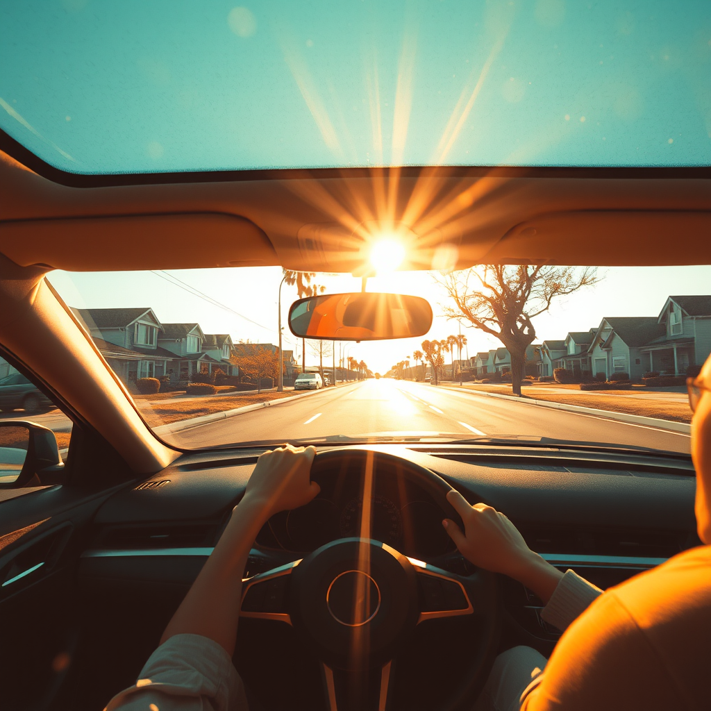 Sunshine on the Dash