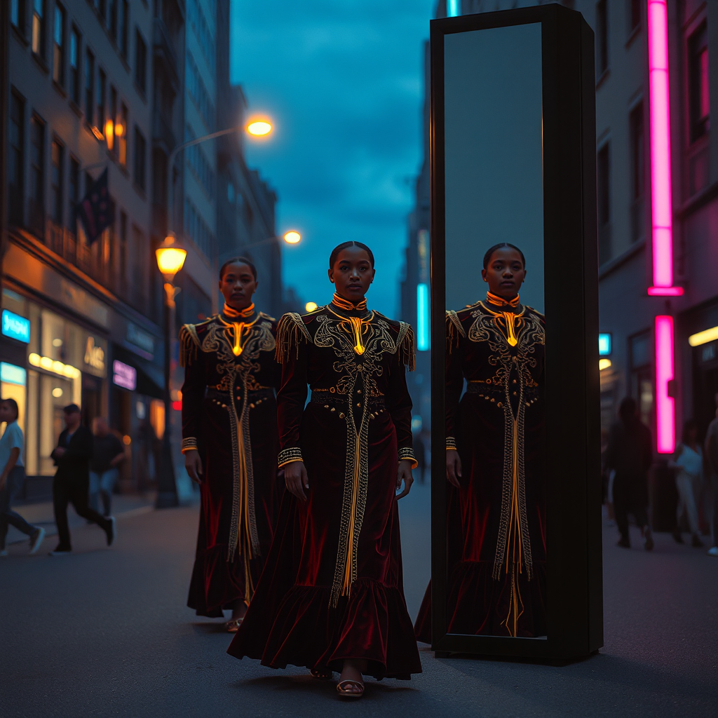 Velvet Parade at Dusk