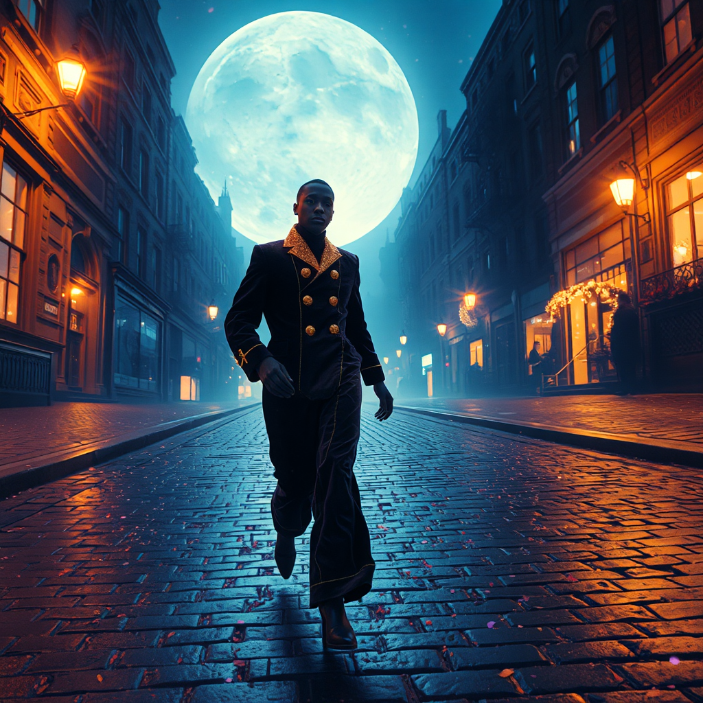 Velvet Parade on Moonlit Streets