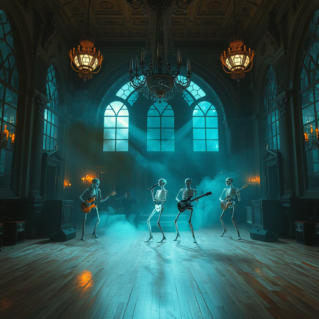 Rattle & Roll in the Haunted Hall