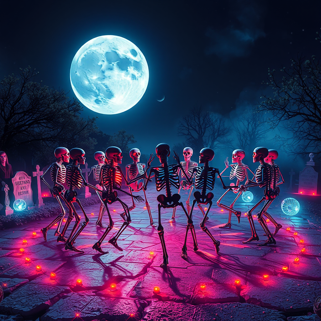 Moonlit Bones, Neon Bounce