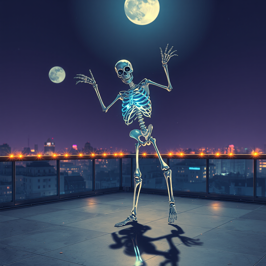 Moonlit Bones on the Dancefloor