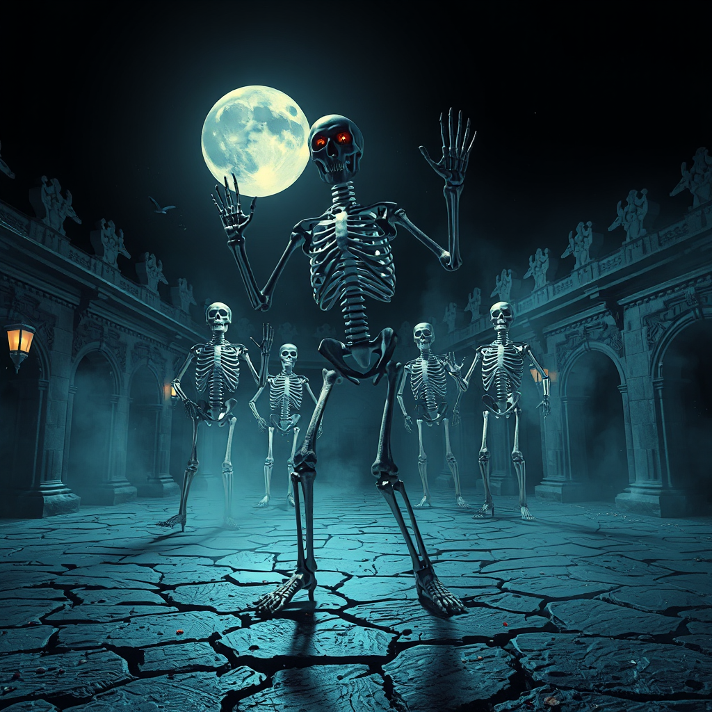 Moonlit Bone Parade