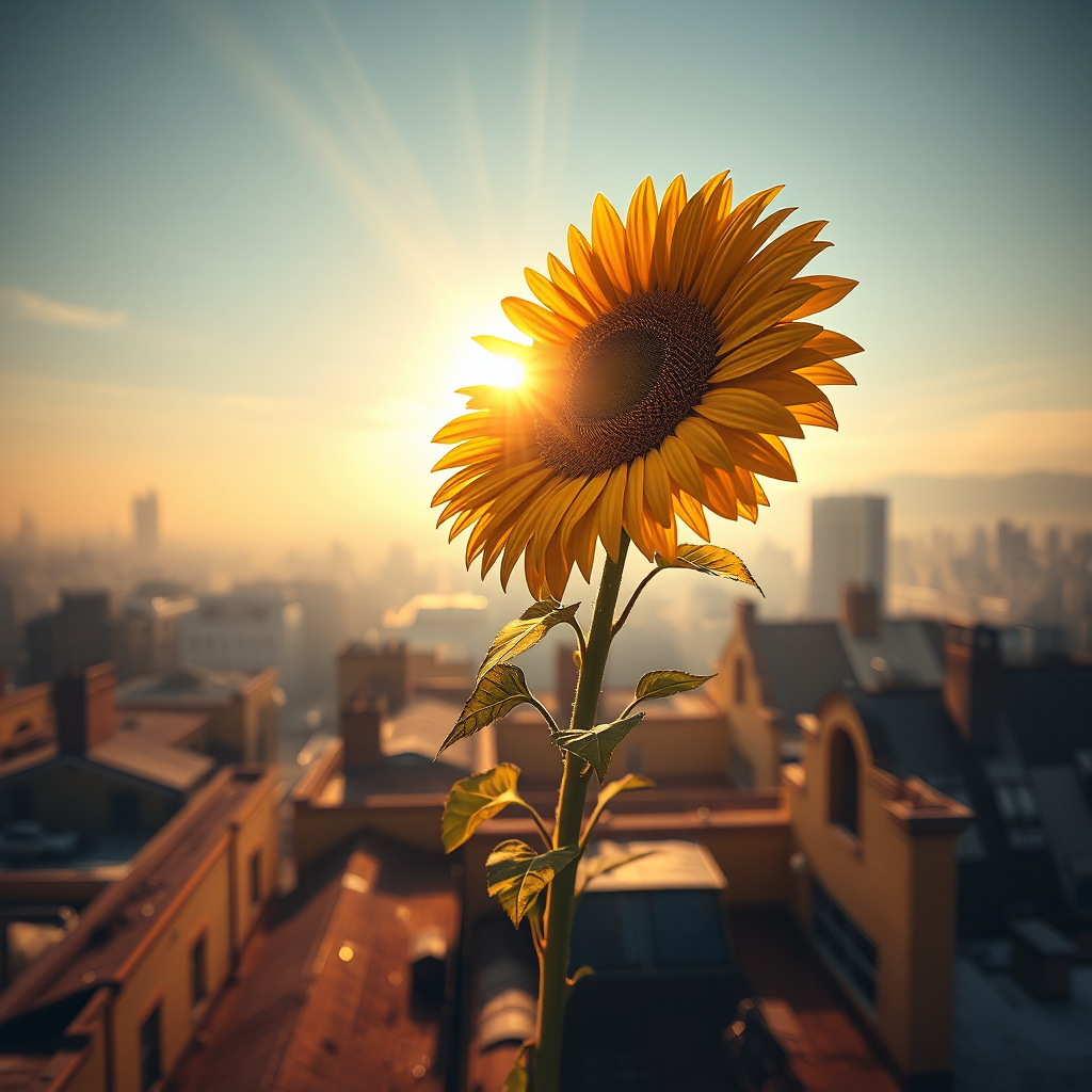 Sunflower, Wild and Free