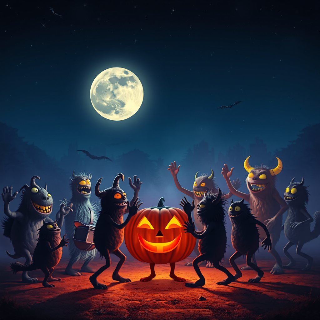 Moonlit Monster Boogie