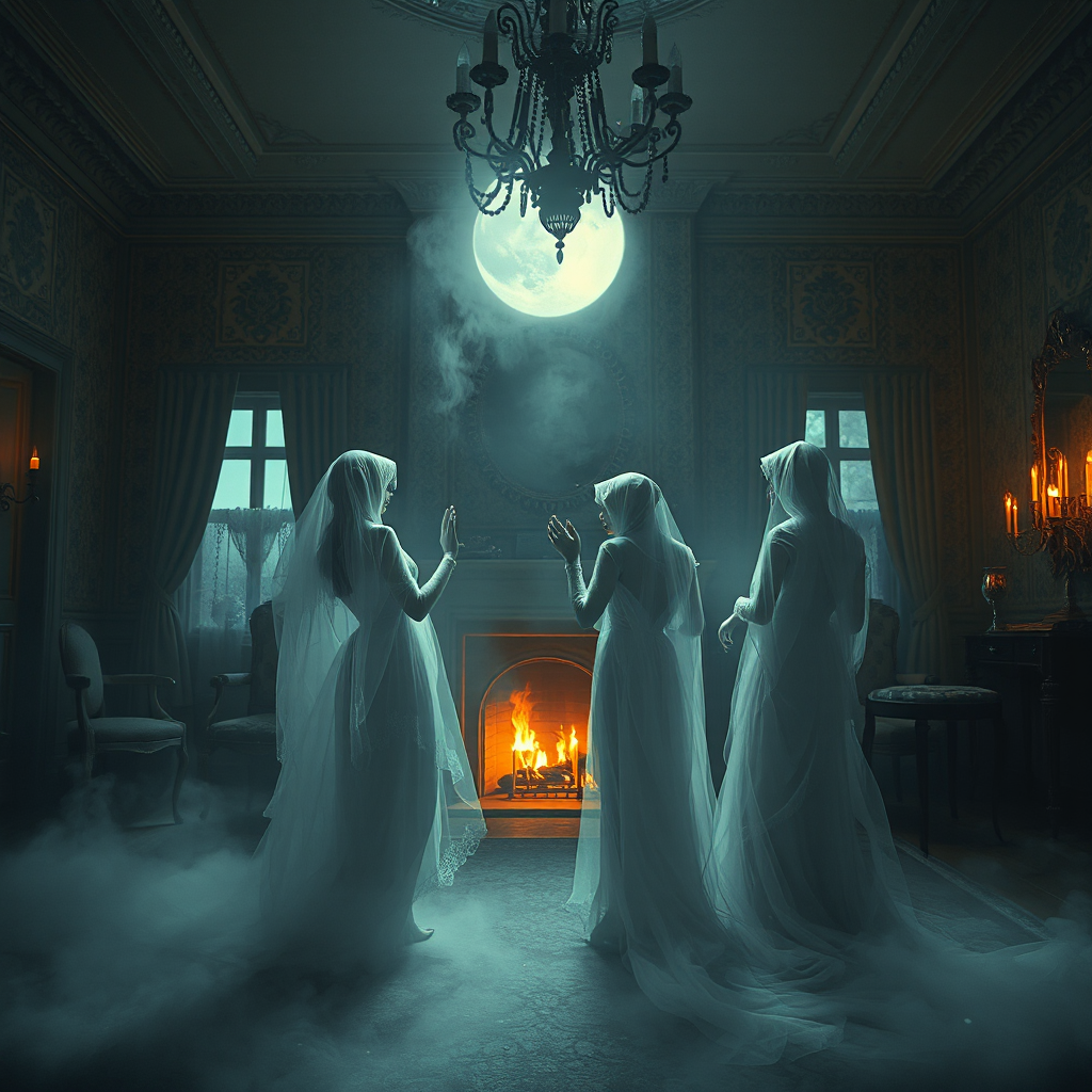 Ghosts in the Moonlight Parlor