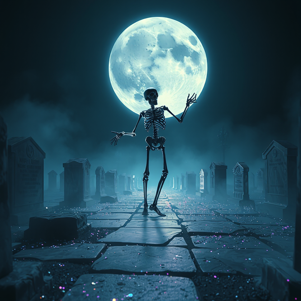 Spooky Skeleton Halloween Dance Music