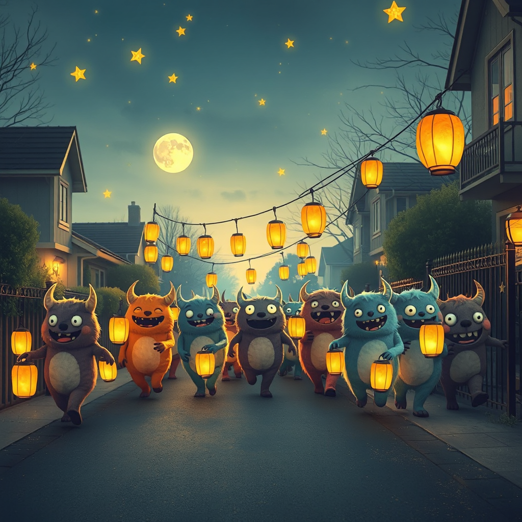 Moonlight Monster Parade