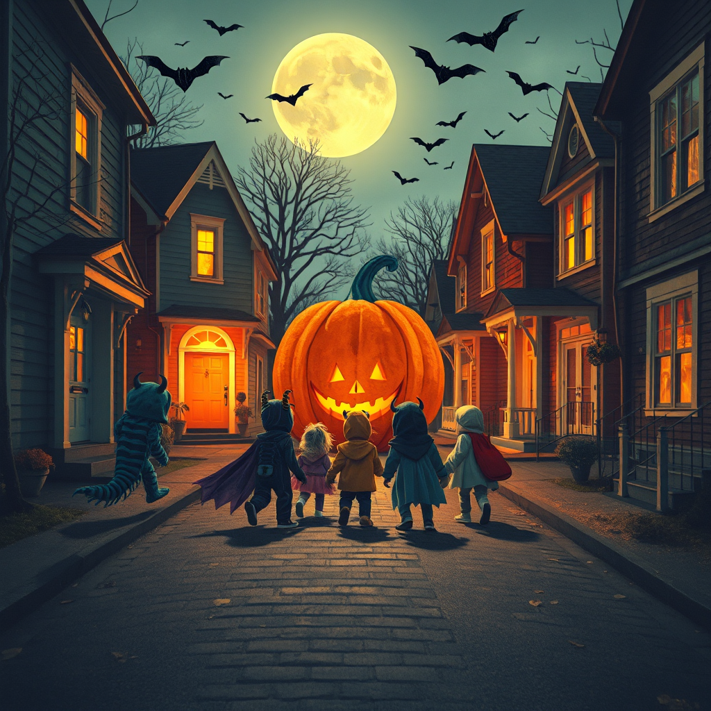 Knock Knock, Who’s There? Spooky Doorway Parade