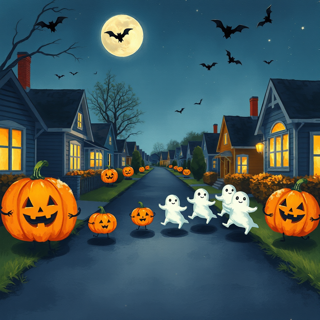 Tiny Pumpkins, Friendly Spooks