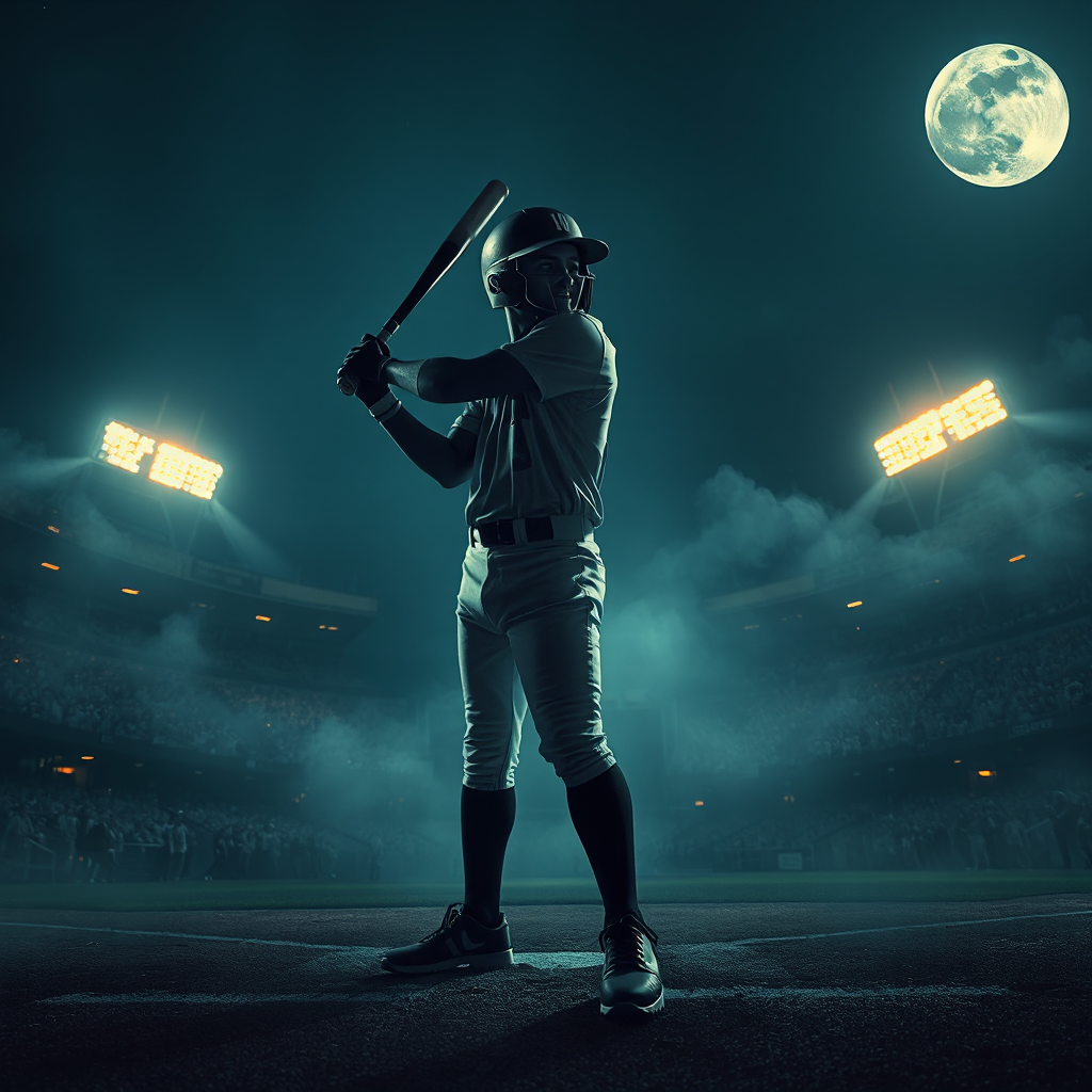 Moonlit Bat Flip