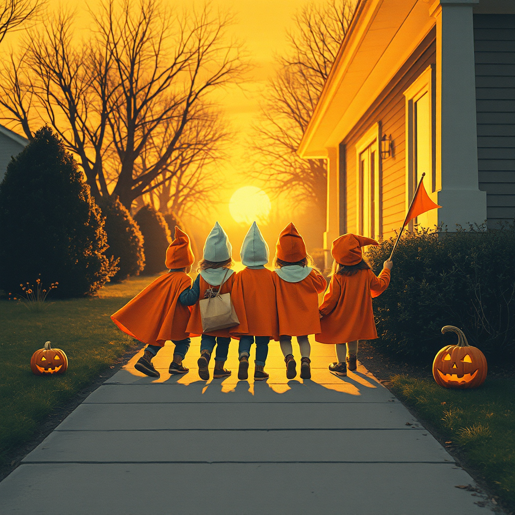 Candy Corn Sunrise