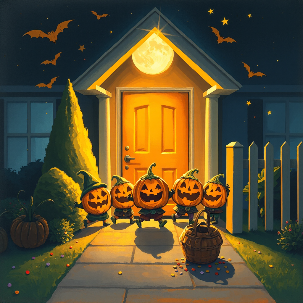 Knock Knock, Little Pumpkin!