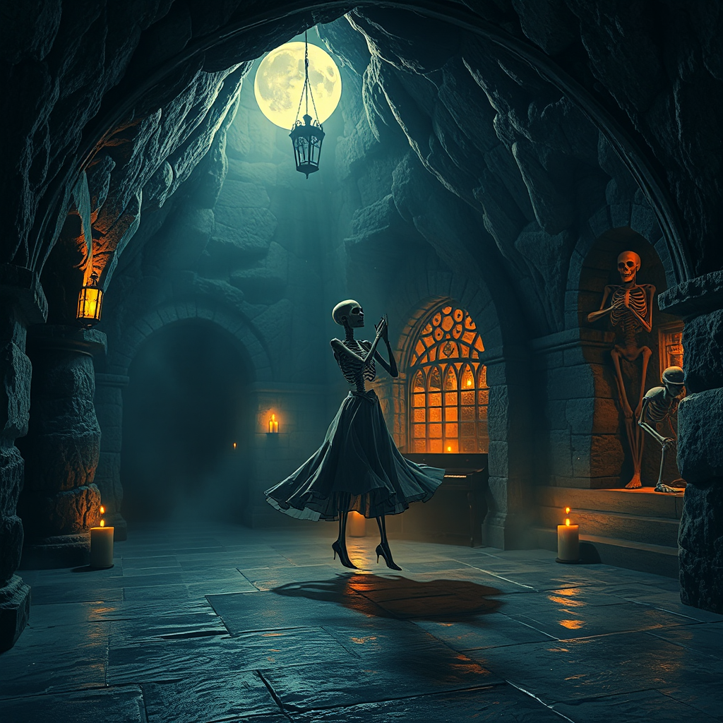 Skeletal Swing in the Crypt