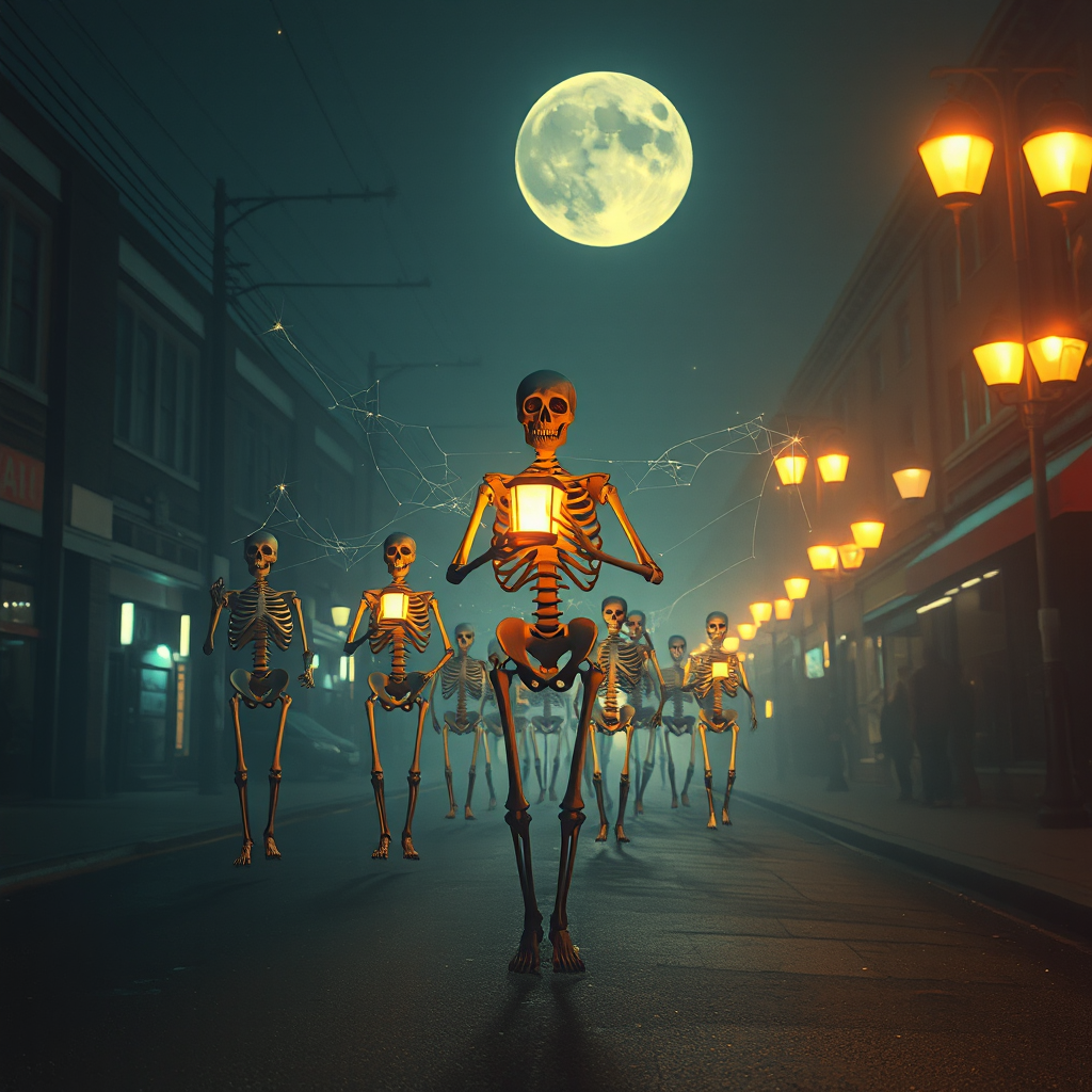 Moonlit Bone Parade