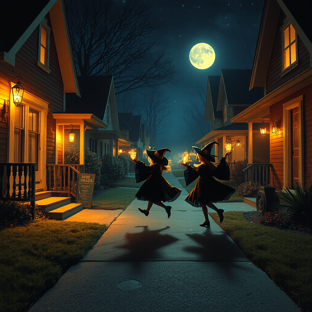 Doorbell Dance of the Little Witches