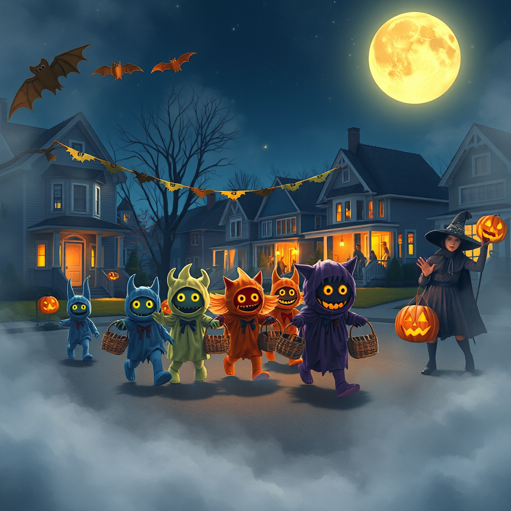 Knock Knock, Who's There? Halloween Parade!