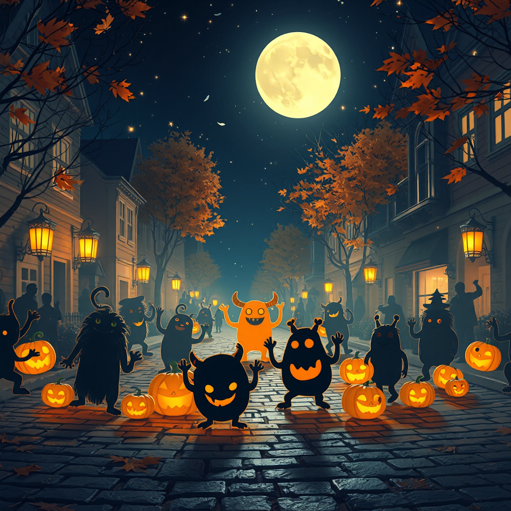 Tiny Monsters Dance at Moonlight