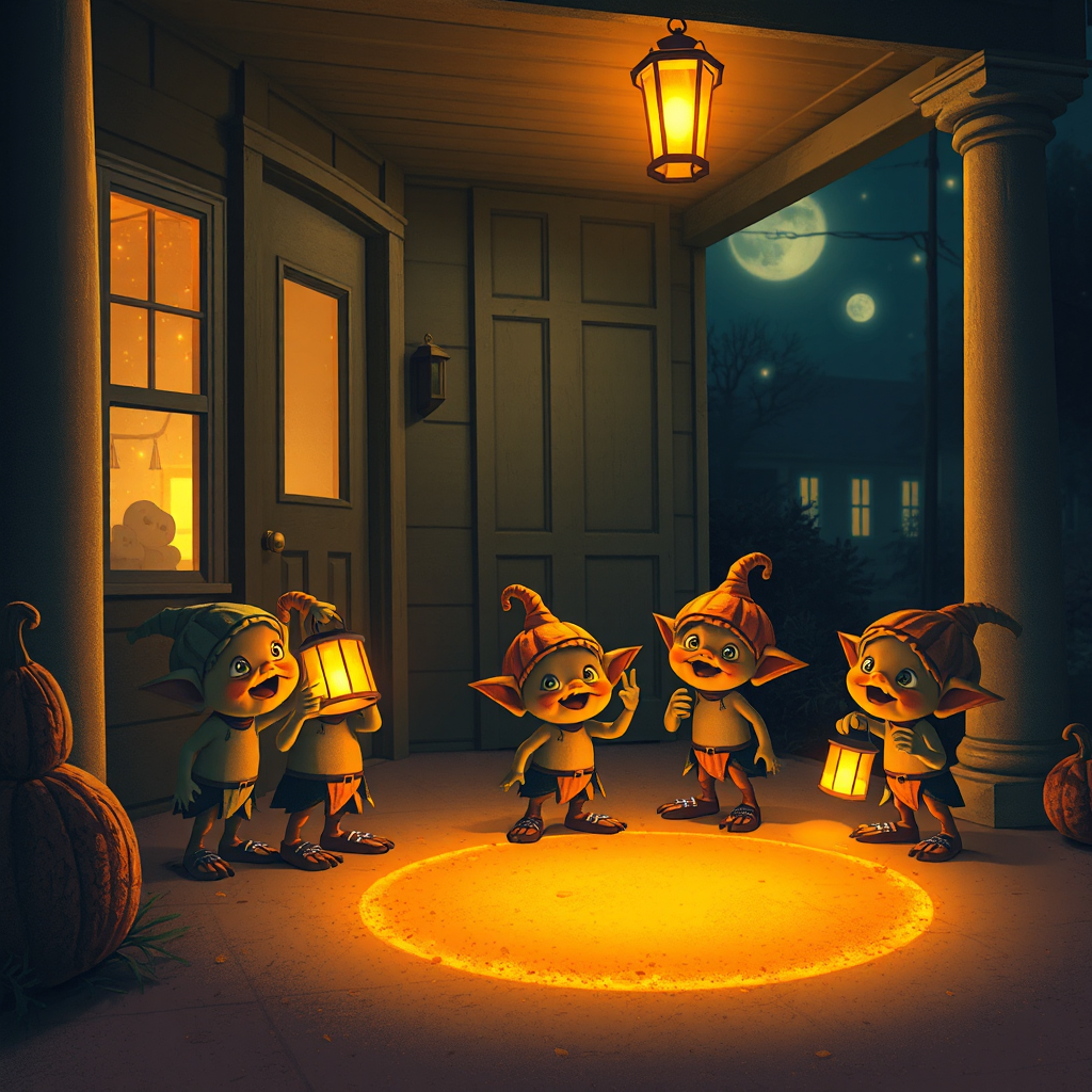 Knock Knock, Little Goblins!