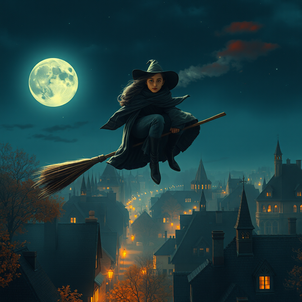 Witchlight Over the Rooftops
