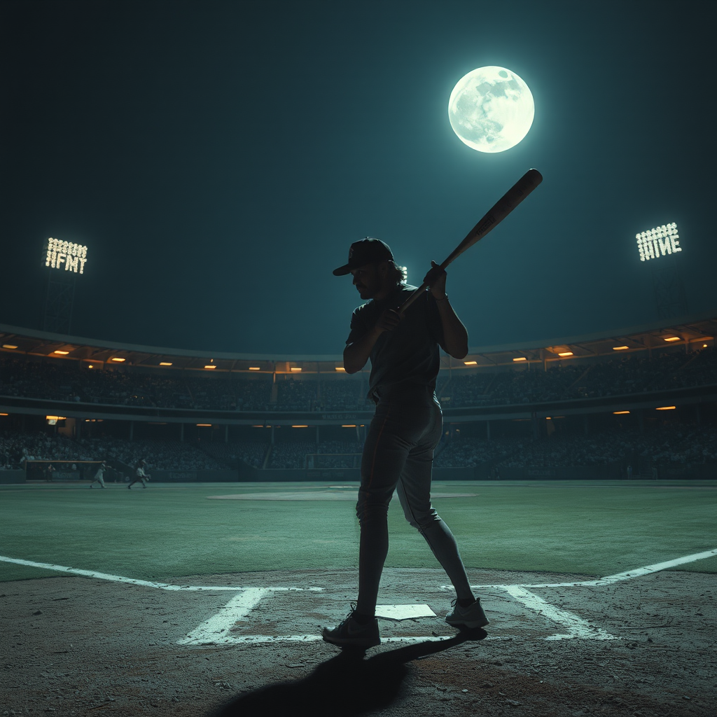 Moonlit Bat Flip