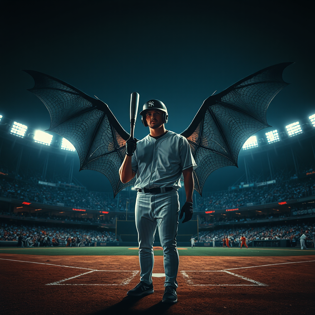 Midnight Bats on the Baseline