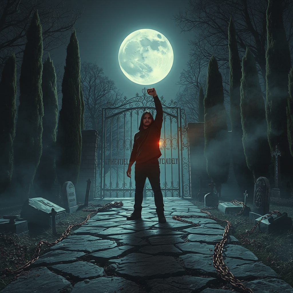 Moonlit Graveyard Riot